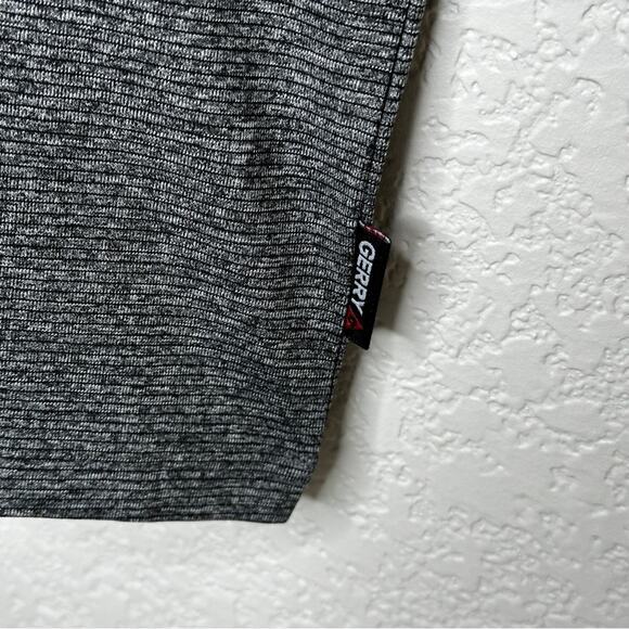Gerry Long Sleeve 1/4 zip‎ Gray Striped pullover NWT L - Picture 6 of 8